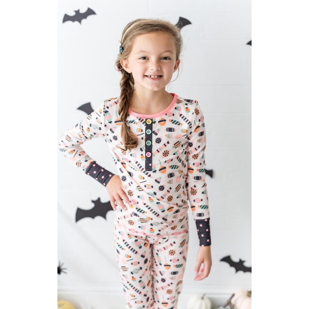 Matilda Jane Girls Sweet Treats Halloween Pajamas Pjs Size 10 New